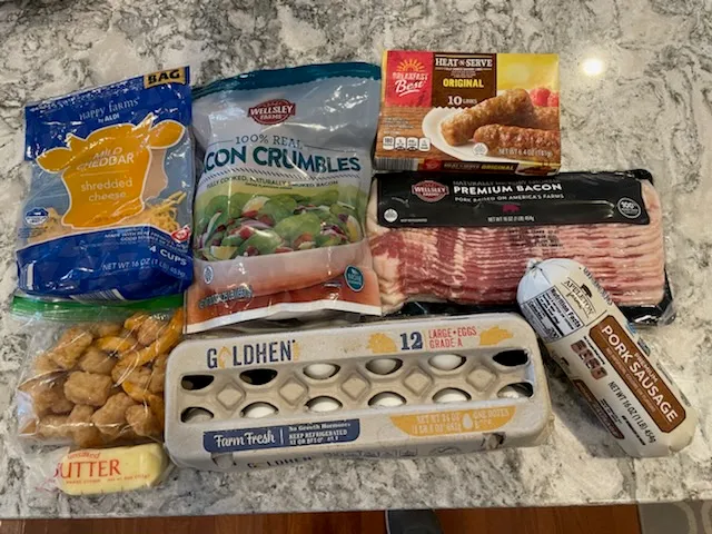 All American Breakfast Scramble ingredients