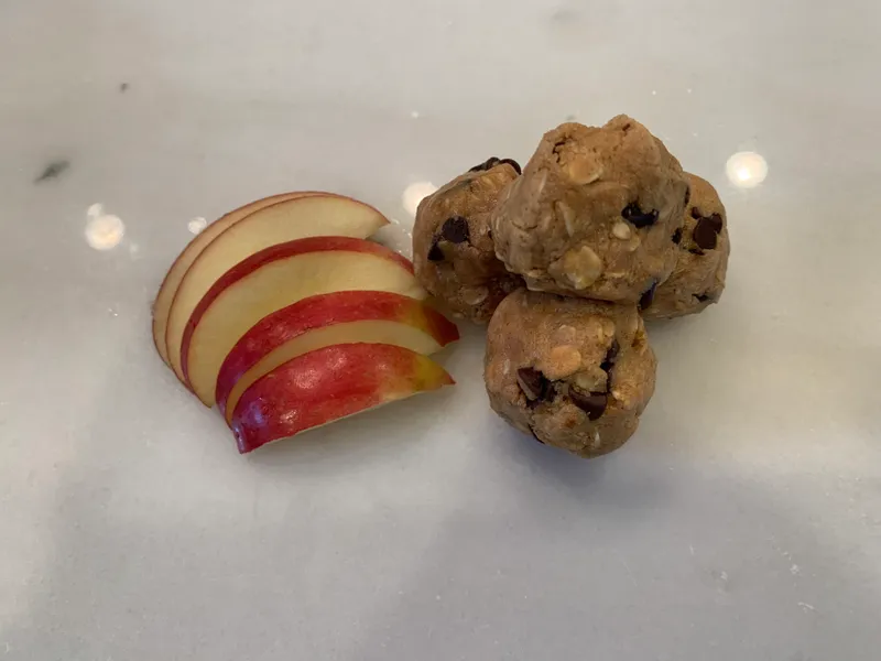 Preparing Peanut Butter Protein Bites