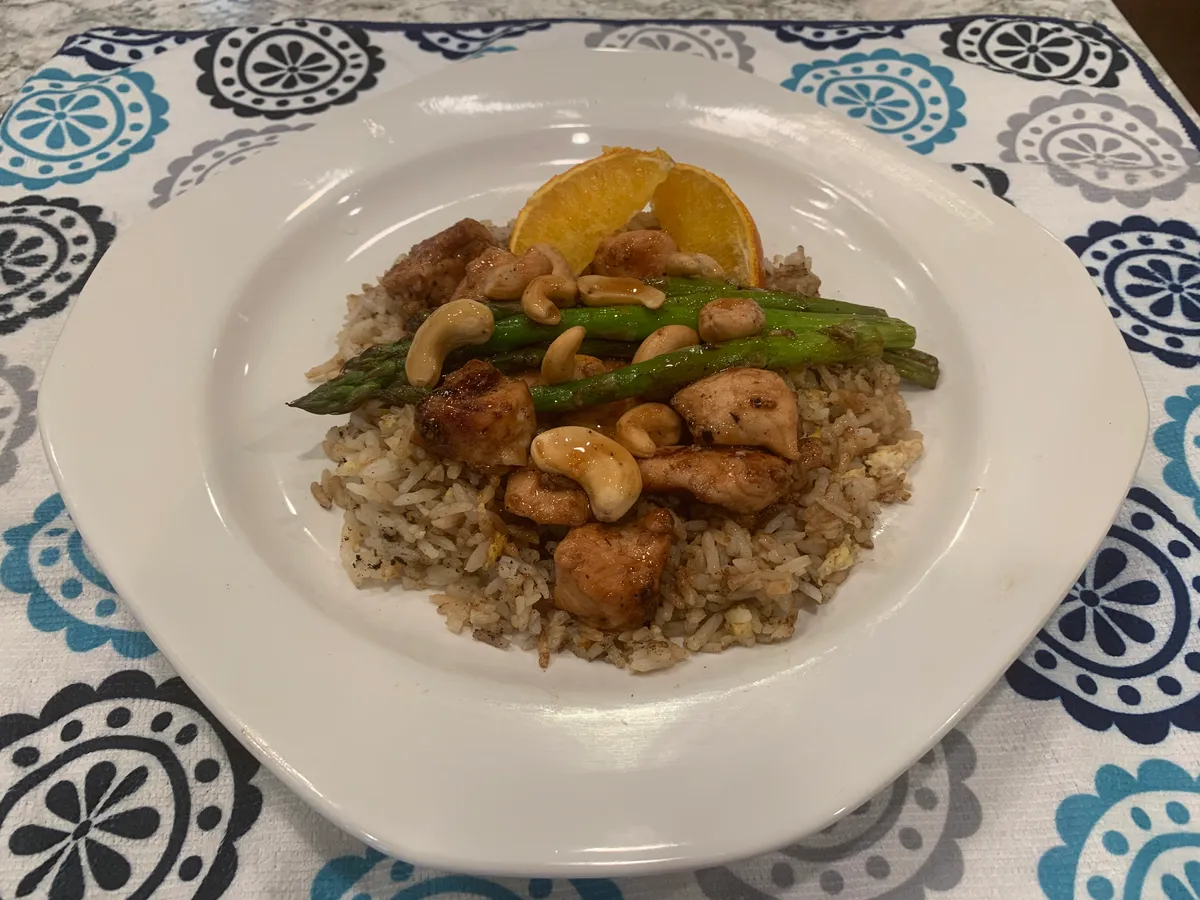 Easy Orange Cashew Chicken