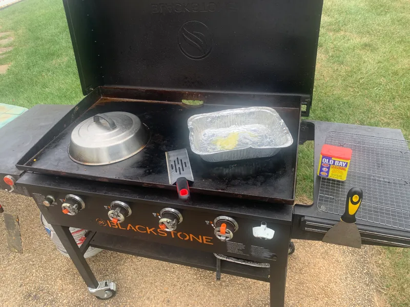 Preparing Maryland (MD) Griddle Popcorn