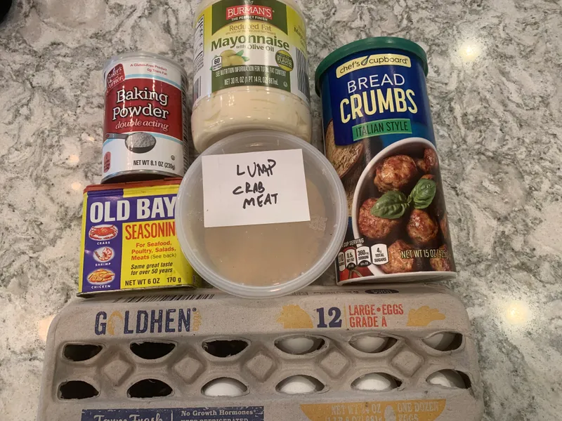 Aunt Patty's Crab Cakes ingredients