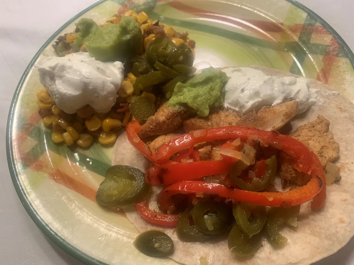 Bacon Corn w/ Lime Crema