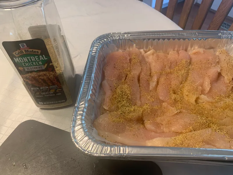 Preparing Chicken Marsala