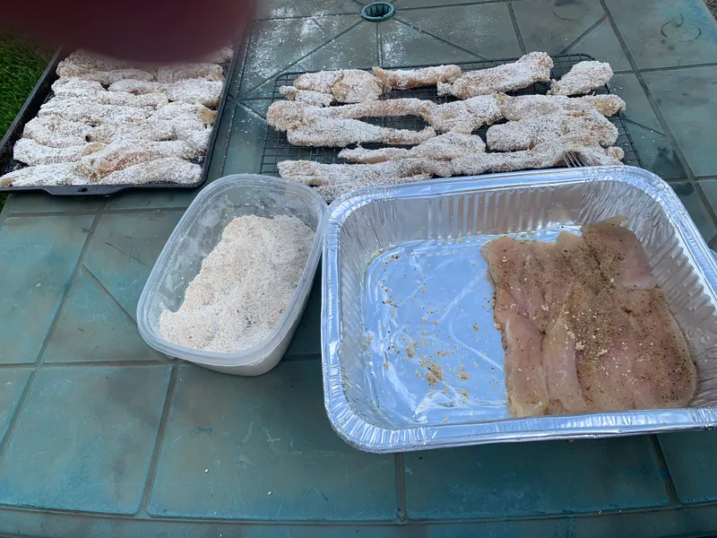 Preparing Chicken Marsala