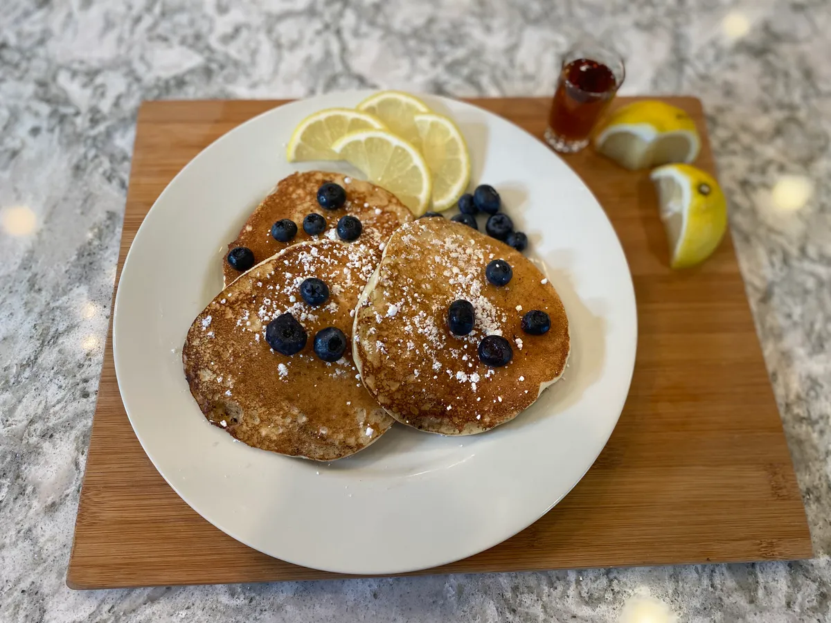 Lemon Ricotta Pancakes