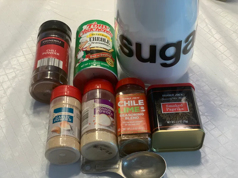 Fajita Spice Rub ingredients