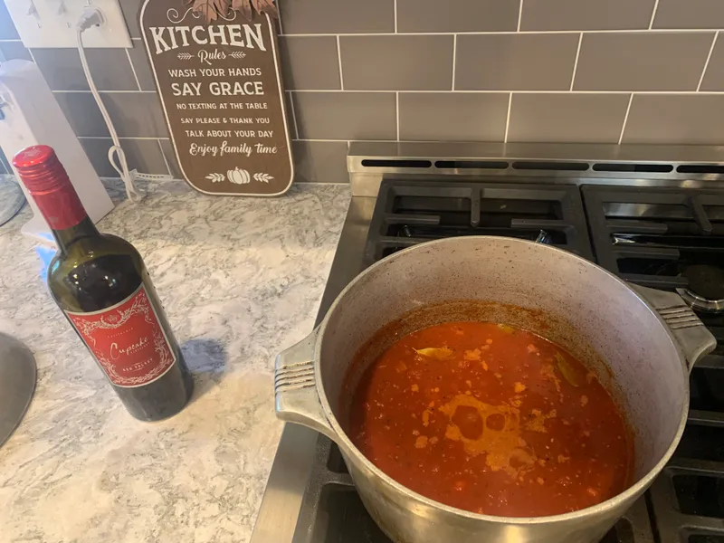 Preparing Griddle Ratatouille