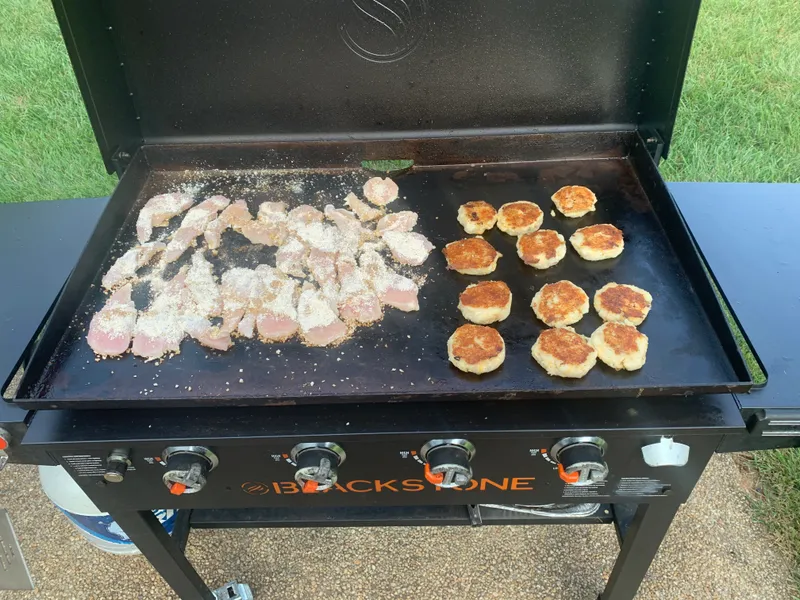 Preparing Chicken Schnitzel with Oktoberfest Sauce