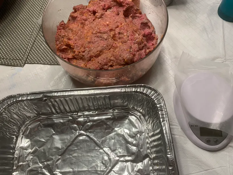 Preparing Smashed Meatballs