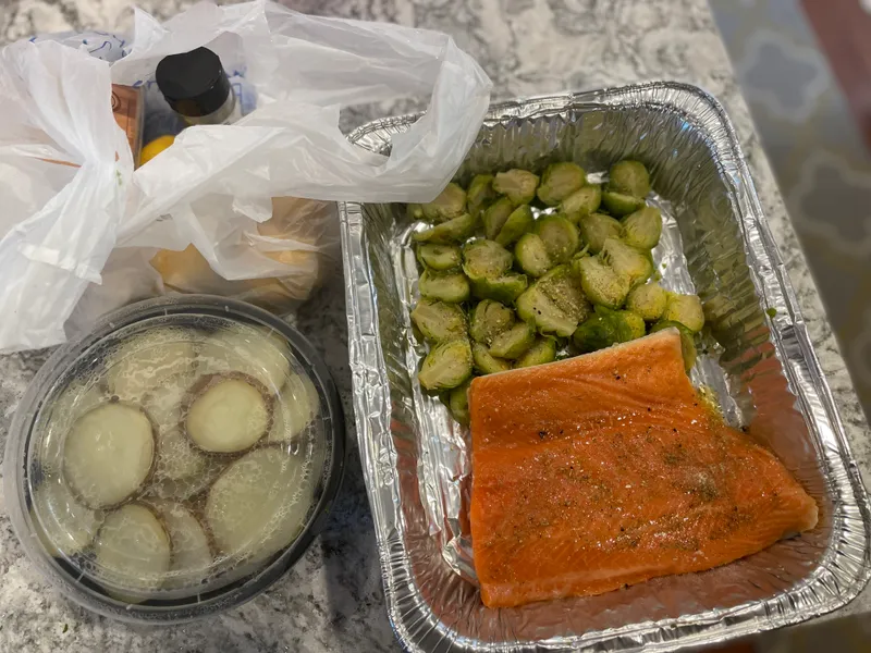Preparing Trout for Two
